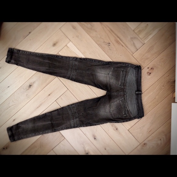 Philipp Plein Grey Moto Jeans - Picture 3 of 8